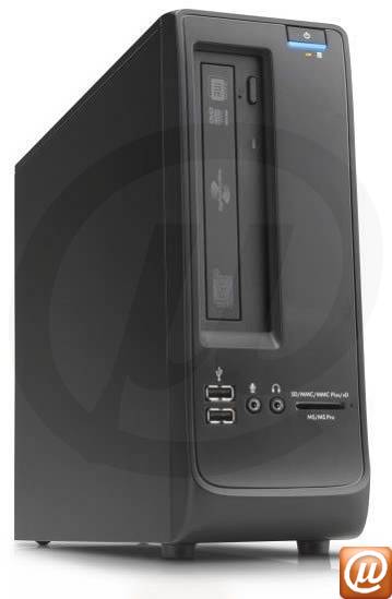 QN714AA - Desktop-PC HP G1000br Athlon II Dual-Core E-350 (1.60GHz) 2GB 500GB DVD-RW Windows 7 Starter Radeon HD 6310
